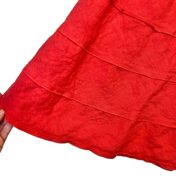 Soft Surroundings 100% Linen Summer Fun Skirt p/s size - Picture 15 of 15